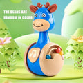 Roly Poly Baby Toys 6 to 12 Months, Tumbler Wobbler Toys for Infant Boy Girl - Perfect for Learning to Climb & Early Education!